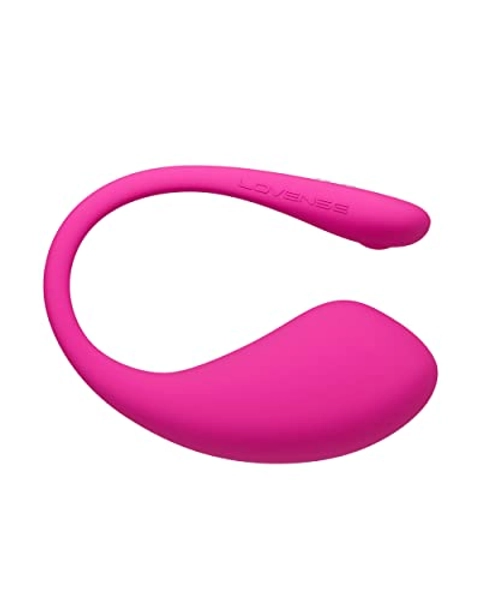 LOVENSE Lush 3 Bullet Vibrator, Upgraded Wearable Bluetooth Stimulator for Female Adult Toys, Mini Egg Style Vibrator Bullet for Women Vibrating Ball, Small Pink Remote Control Vibrating Machine
