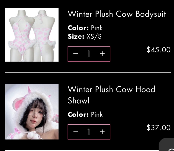 moeflavor cow set🥹🥹