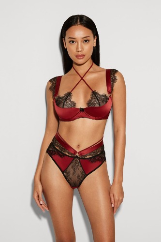 Marsala Lingerie Set | Default Title