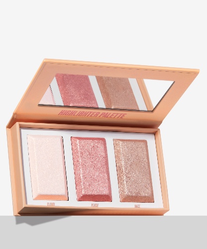 by beauty bay highlighter palette - peachy glow