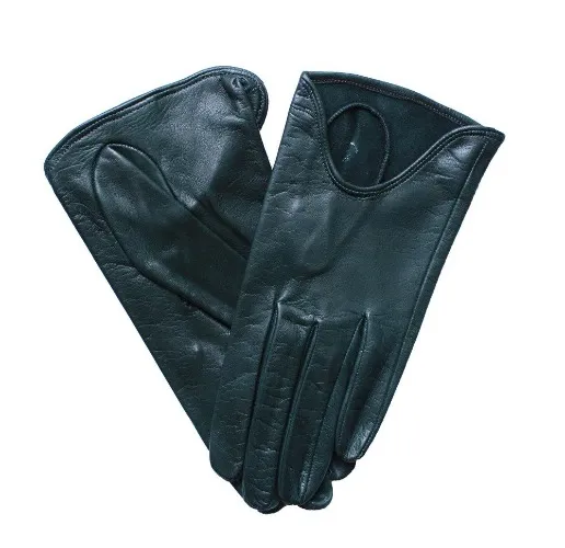 Stephanie - Women's Unlined Leather Gloves | 7 / Black
