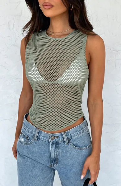 Fight For This Love Top Khaki