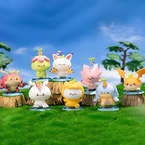 TOPTOY X Digimon Co branded Changcao Yan Tuanzi Series Blind  Box Mini Figure 🔥