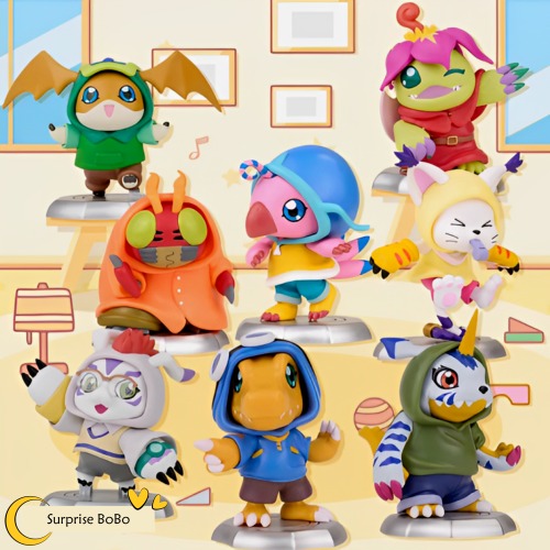 TOPTOY Digimon Adventure Vol.3 Doll Figure Toy Collection Model Blind Box Gift