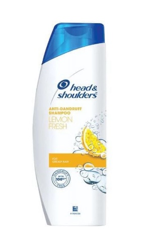Head & shoulders Lemon Fresh Anti-Dandruff Shampoo - For Greasy Hair, Upto 100% Dandruff Free, 72 ml