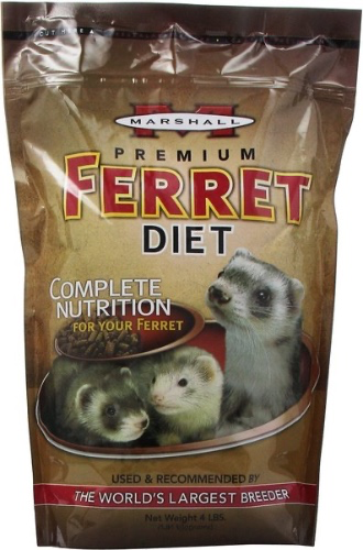 Marshall Premium Ferret Food 4lb Bag