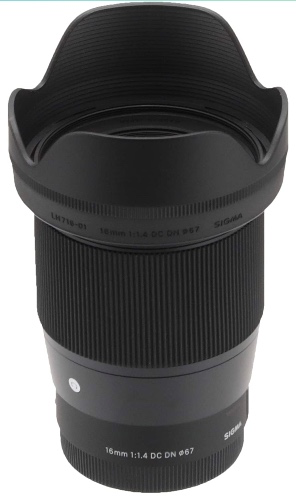 Sigma 16mm f/1.4 DC DN Contemporary Lens for Sony E (402965)