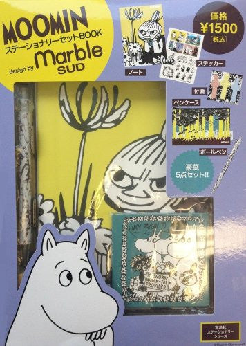 Moomin Stationery Book Design By Marble Sud W/Extra - Brand New