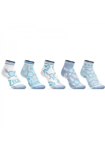 Legend of Zelda Navi 5-Pack Ankle Socks