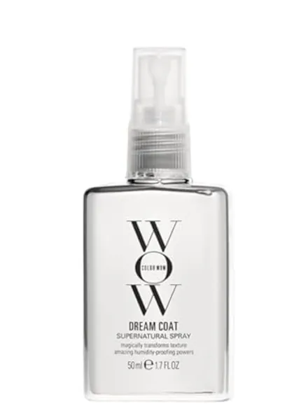 Color Wow Dream Coat Anti Frizz Spray für superglattes Haar, Hitzeschutz für Haare hält bis zu 3 Haarwäschen, Glanzspray für geschmeidige Haare, 50ml