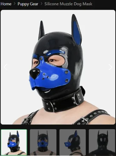 Furrjoi pup mask 
