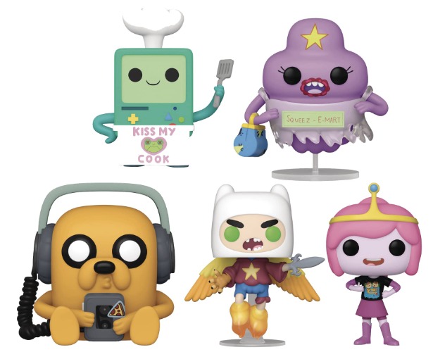 Funko Pop! Animation: Adventure Time Collectible Vinyl Figures, 3.75" (Set of 5)
