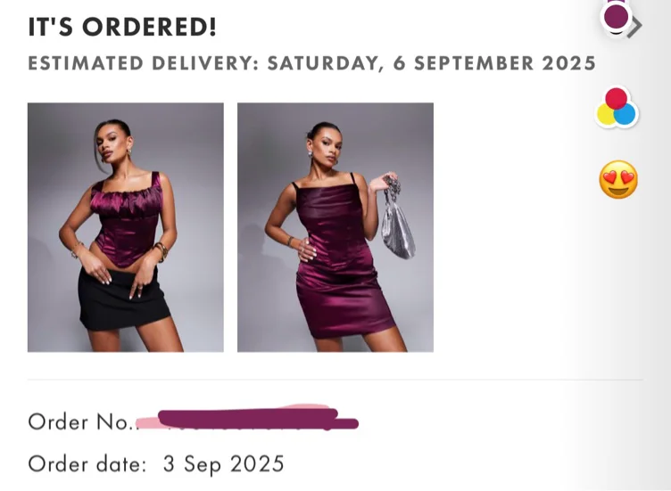 Taideux Order for £47