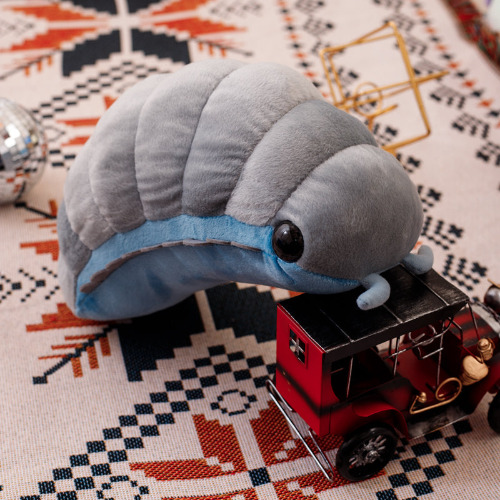 Silver Isopod Plushie