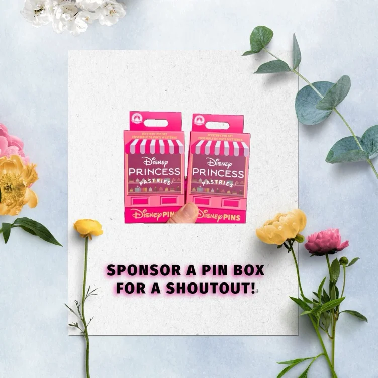 Sponser a pin box for a shoutout 