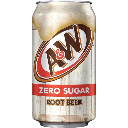 Diet A&W Root Beer - 24 Case