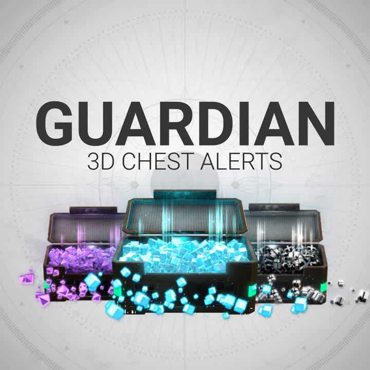 Guardian 3D Animated Chest Alerts - Guardian / 3D Animated