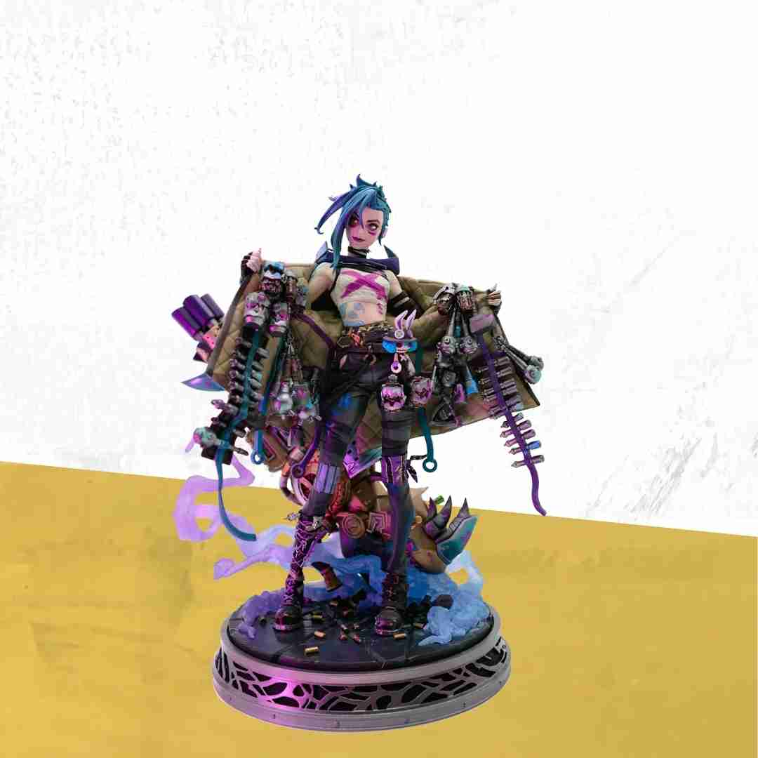 Arcane Champion Jinx 1/7 Scale Statue | Riot Games Store