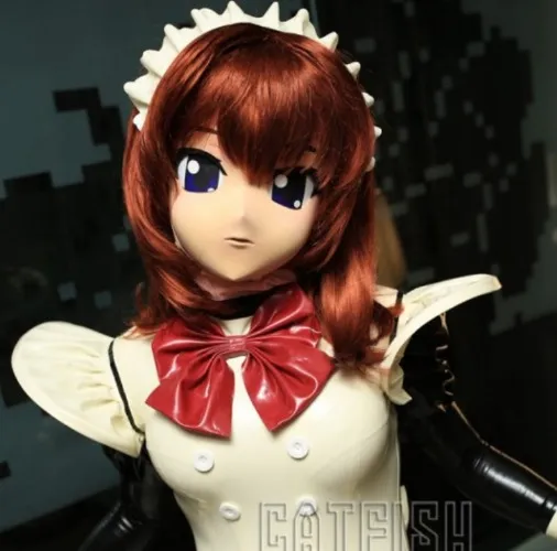 'Annie-May' Latex Anime Costume Dress