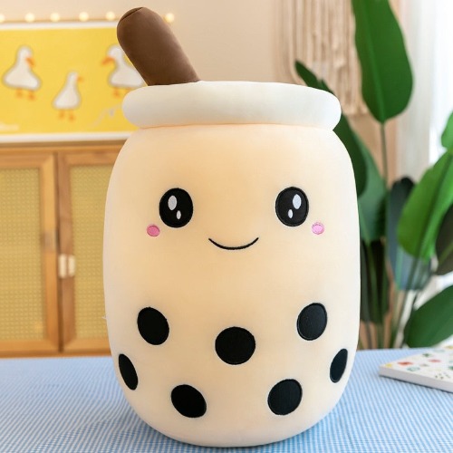 Happy Boba Tea Cup Plush - 2 / 24cm
