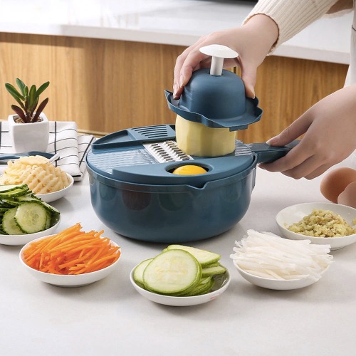 Vegetable Slicer 12 in 1 Multiuse Kitchen Grater