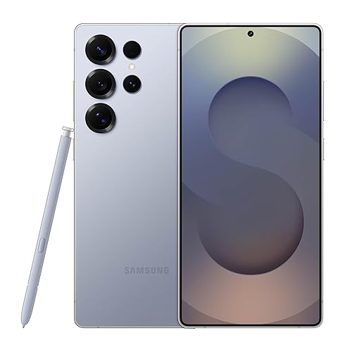 SAMSUNG Galaxy S25 Ultra Cell Phone, 512GB, AI Smartphone, Unlocked Android, AI Camera, Fast Processor, Long Battery Life, 2025, Titanium Silverblue - Titanium Silverblue - 512 GB - S25 Ultra - Phone Only