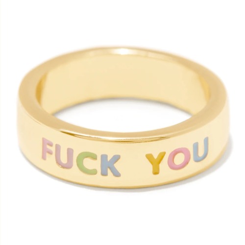 Naughty Statement Rings - 7 / Fuck You