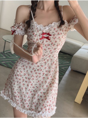 Floral Nymph Dress - S