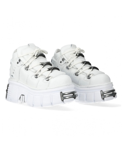 New Rock Sneakers - white, vegan