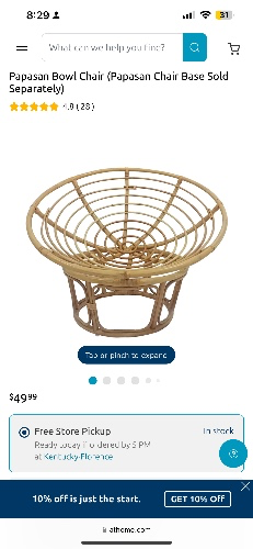 Papasan Bowl Chair | At Home