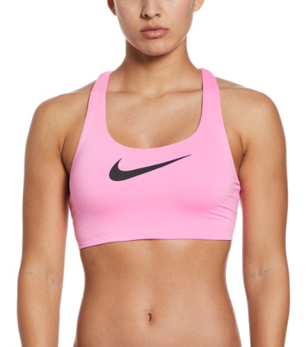 Nike Women's Crossback Midkini Top | Pink Spell / X-Large