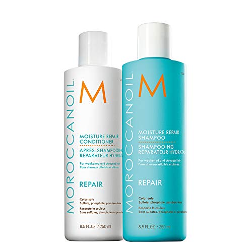 Moroccanoil Moisture Repair Shampoo and Conditioner Bundle - 8.5 Fl. Oz.