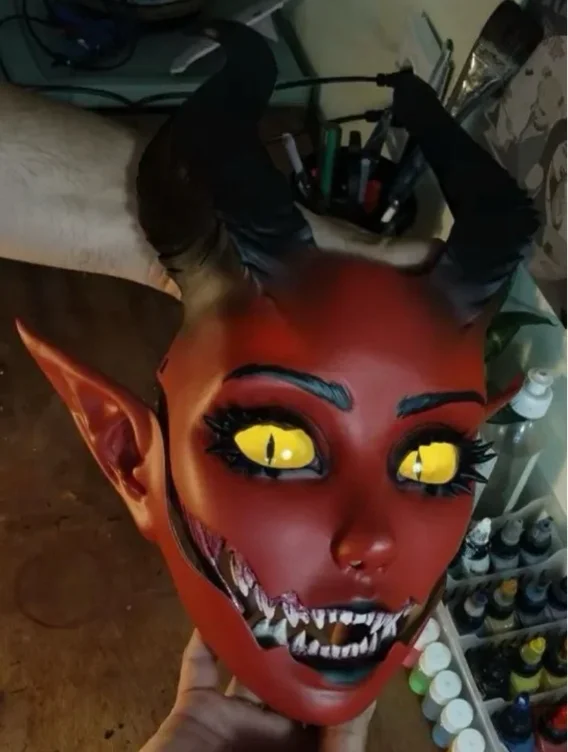 Demon mask