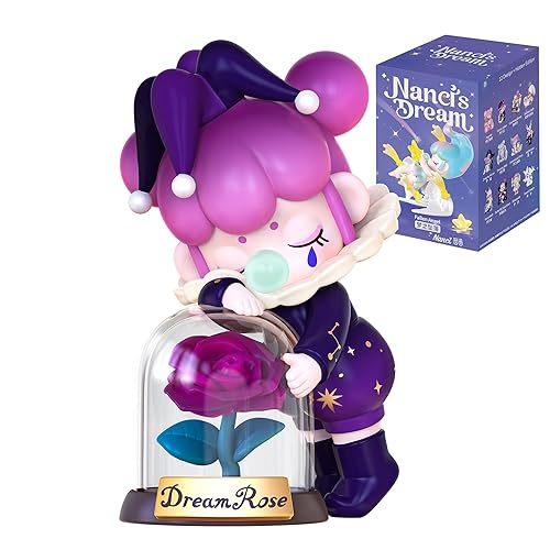 ROBOTIME Action Figure Surprise Nanci Blind Box Popular Toy Collectible Art Toy Exclusive Kawaii Fantastic Creative Gift Room Decor Desktop Cute Figure, for Christmas Birthday Party Holiday (Dream) - Single Box