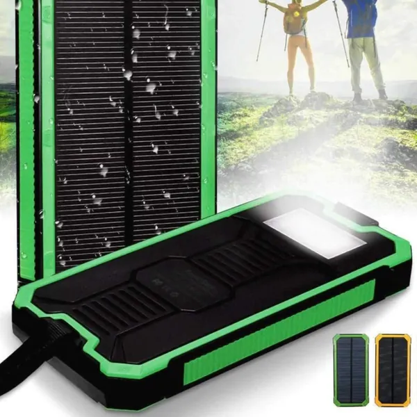 Waterproof Portable Battery Pack with Flash Light