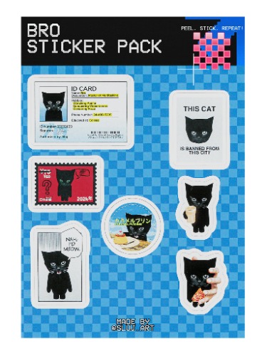 BRO STICKER PACK