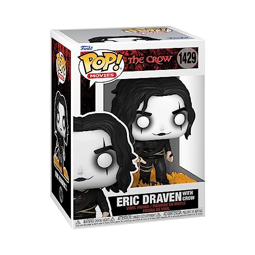 Funko POP! Movies: the Crow - Eric With Crow - Collectable Vinyl Figure - Gift Idea - Official Merchandise - Toys for Kids & Adults - Movies Fans - Model Figure for Collectors and Display