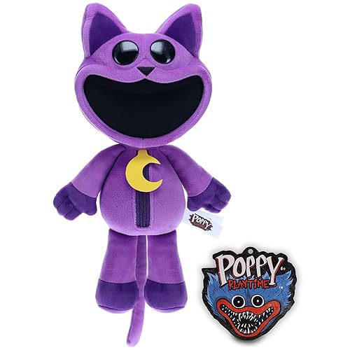 Poppy Playtime - Smiling Critters Deluxe Plush, [Officially Licensed] 14" Tall (CatNap)