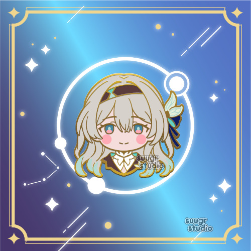 HSR Firefly / Sam Honkai Star Rail Hard Enamel Pin - [A Grade] / Locking Clasps