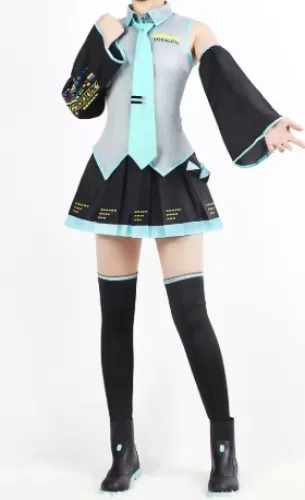 Hatsune Miku cosplay +a WIG