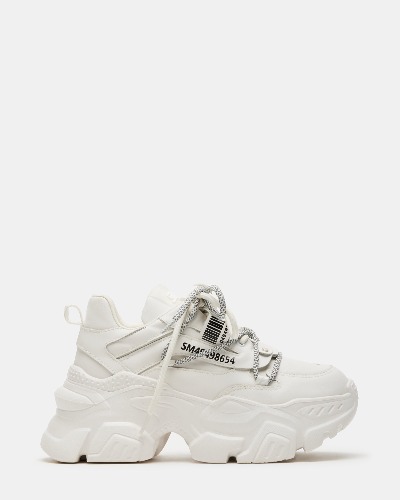 TROY WHITE LEATHER | WHITE LEATHER / 5 / 107