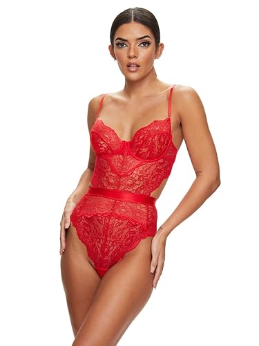 Ann Summers Hold Me Tight Body Black - S - Red