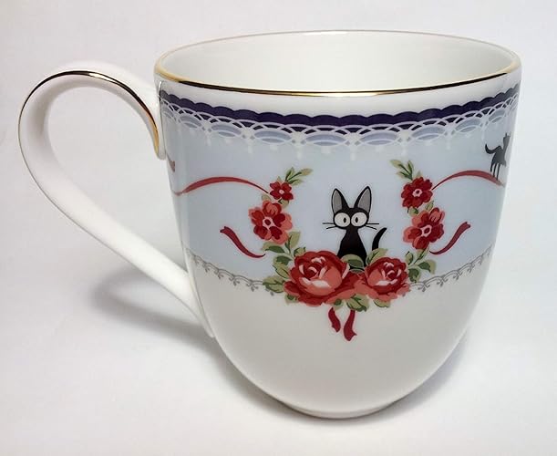 Noritake Kiki's Delivery Service Jiji Mug cup Blue Studio Ghibli MJ58186/H-613L