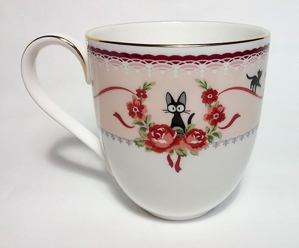 Noritake Kiki's Delivery Service Jiji Mugcup Pink Studio Ghibli MJ58186/H-612L