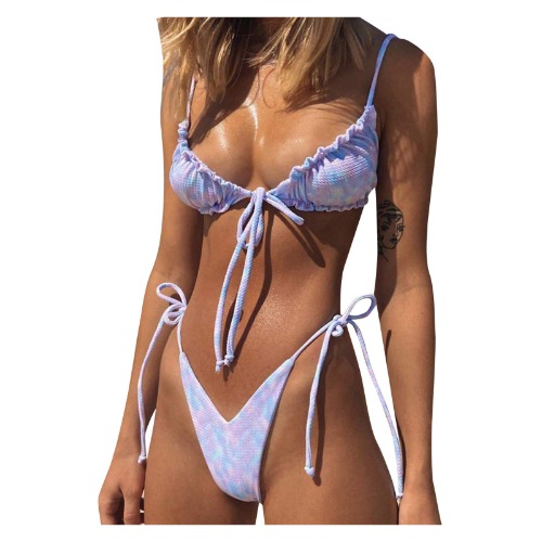 Women Swimwear Set Bikini Beachwear Swimwear Women Swimsuit Set Brazilian Push-Up Bandage Bandeau Swimwears Tankinis Set Women Swim Shorts Set