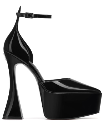 Daria Black Patent | 38 EU