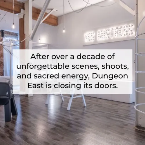 Dungeon East is closing.  Stella Obscura is opening!