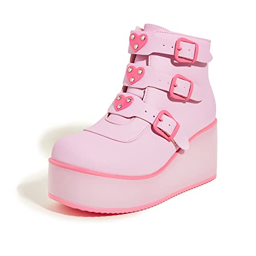 chunky pink shoes 