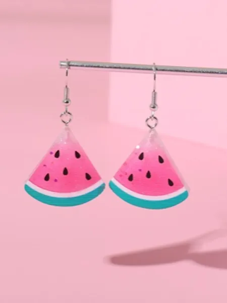 Fruit Design Drop Earrings