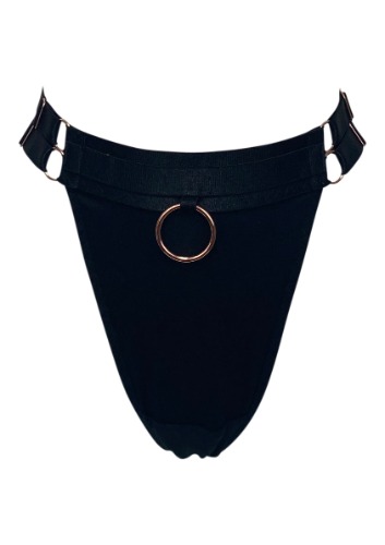 Poison Ultra High Leg Thong | S / Silver